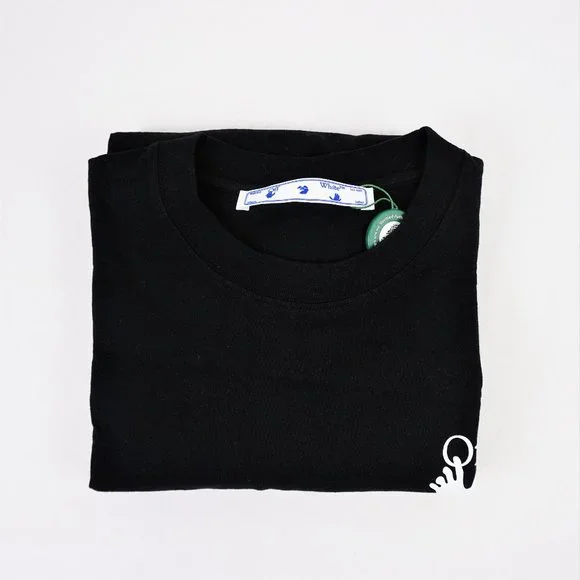 New With Tags Off-White Spray Marker Logo Short-Sleeve T-Shirt Men's XL - Picture 3 of 13